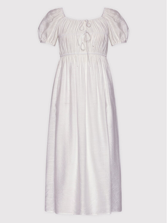 Glamorous Sukienka letnia CK6574 Biały Regular Fit zdjęcie nr 5