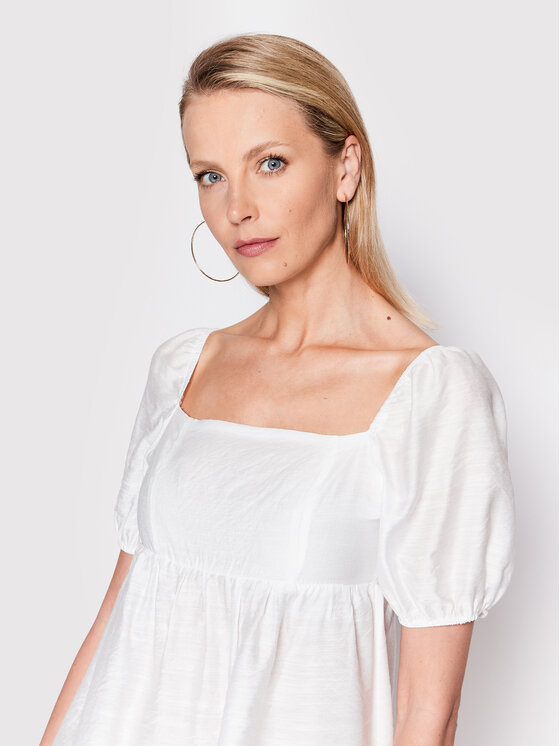 Glamorous Sukienka letnia TM0567 Biały Regular Fit zdjęcie nr 4