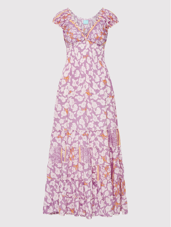 Iconique Sukienka letnia Shirley IC22 133 Różowy Regular Fit zdjęcie nr 5
