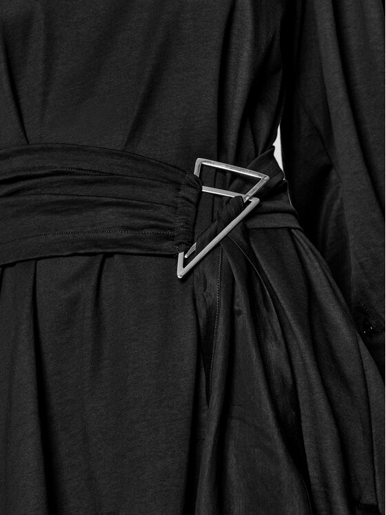 IRO Sukienka codzienna Loumos AN151 Czarny Regular Fit zdjęcie nr 4
