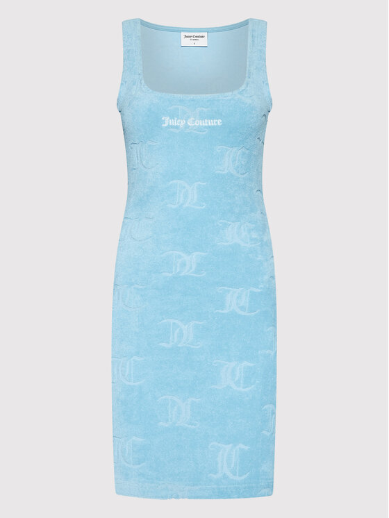 Juicy Couture Sukienka letnia Deborah JCWE122022 Niebieski Slim Fit zdjęcie nr 5
