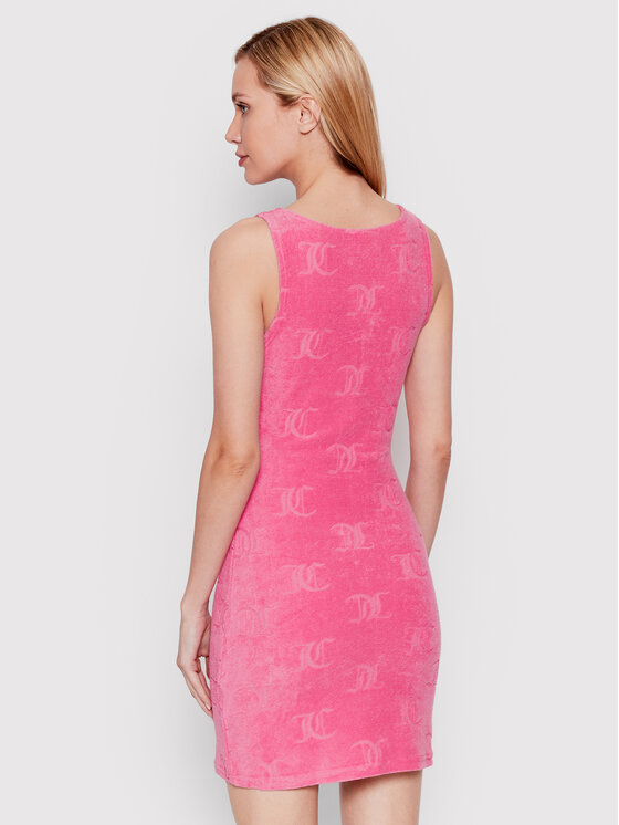 Juicy Couture Sukienka letnia Deborah JCWE122022 Różowy Slim Fit zdjęcie nr 3