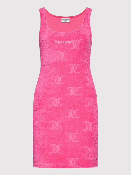 Juicy Couture Sukienka letnia Deborah JCWE122022 Różowy Slim Fit zdjęcie nr 5