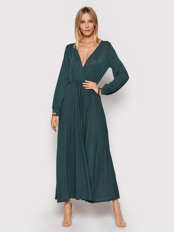 Kontatto Sukienka wieczorowa M1770 Zielony Slim Fit zdjęcie nr 2