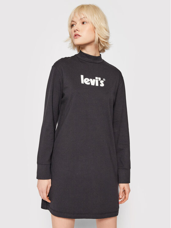 Levi’s® Sukienka codzienna A1773-0001 Czarny Regular Fit