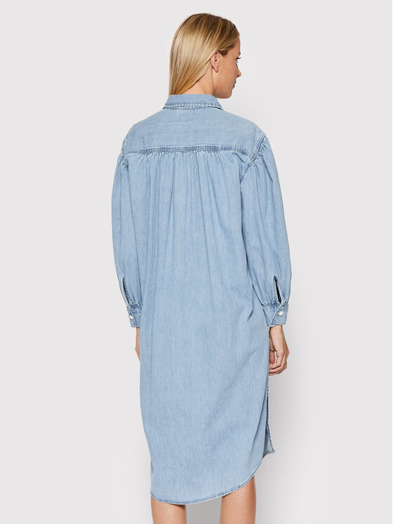 Levi's® Sukienka jeansowa A1902-0000 Niebieski Relaxed Fit zdjęcie nr 3