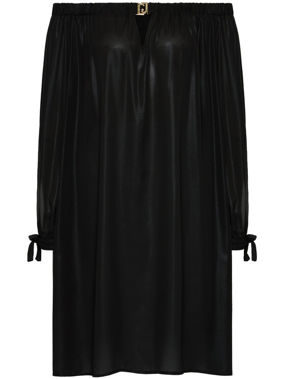 Liu Jo Beachwear Sukienka koktajlowa VA1020 T4859 Czarny Regular Fit zdjęcie nr 5