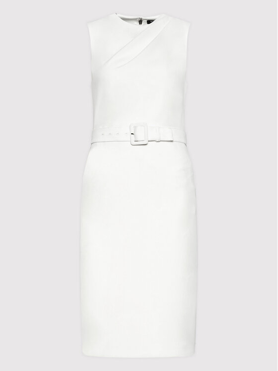 Marciano Guess Sukienka koktajlowa 2GGK34 8177Z Biały Regular Fit zdjęcie nr 5