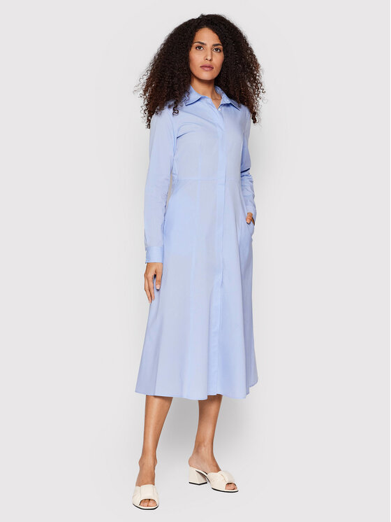 MAX&Co. Sukienka koszulowa Dinastia 72211922 Niebieski Regular Fit
