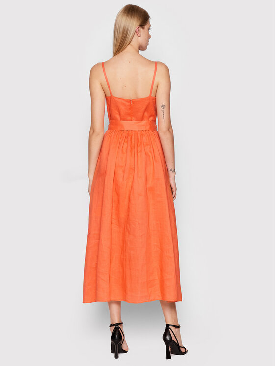 MAX&Co. Sukienka letnia Risulta 72211622 Pomarańczowy Regular Fit zdjęcie nr 3