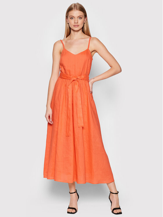 MAX&Co. Sukienka letnia Risulta 72211622 Pomarańczowy Regular Fit