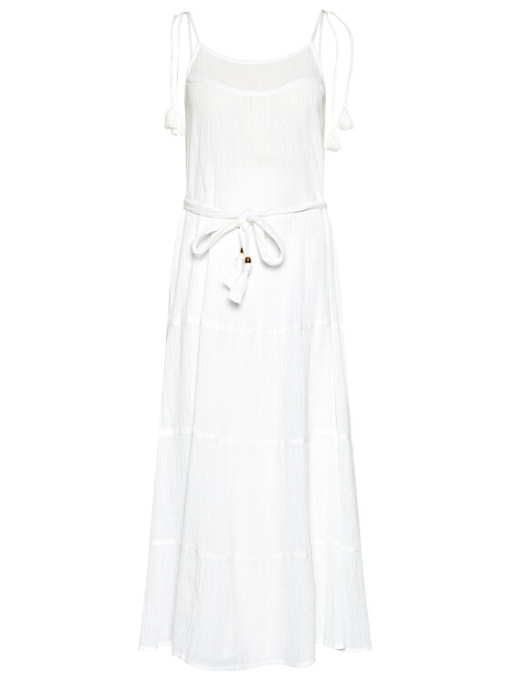 Melissa Odabash Sukienka letnia Fru CR Biały Regular Fit zdjęcie nr 5