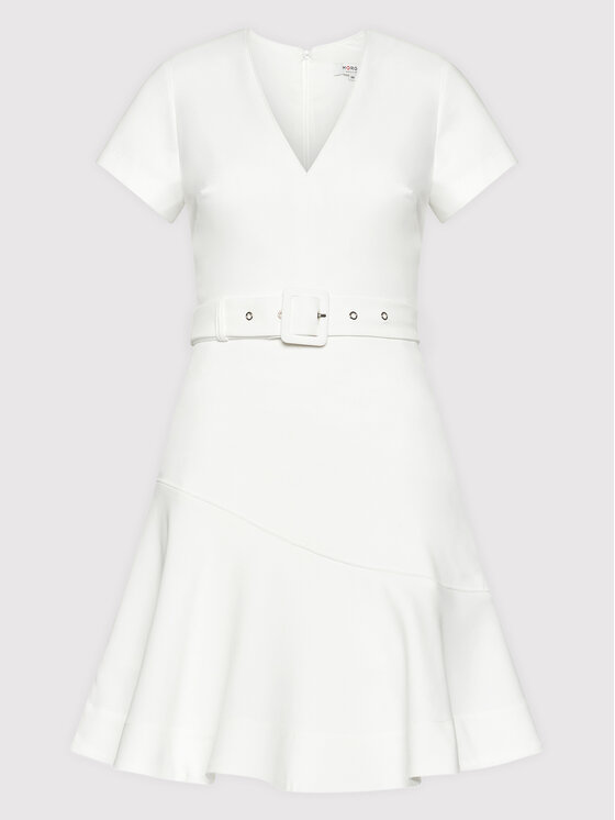 Morgan Sukienka codzienna 221-ROXANE Biały Regular Fit zdjęcie nr 5