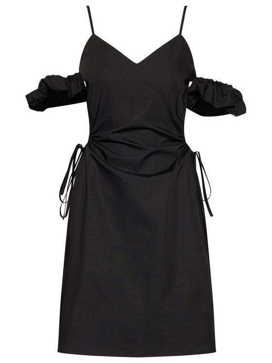 NA-KD Sukienka letnia Cut Out 1018-006813-0002-581 Czarny Regular Fit zdjęcie nr 5