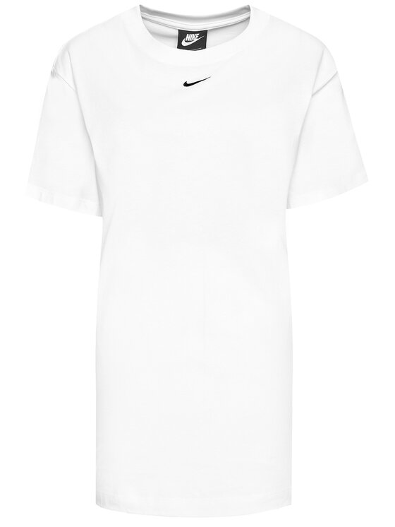Nike Sukienka codzienna Sportswear Essential CJ2242 Biały Loose Fit zdjęcie nr 5