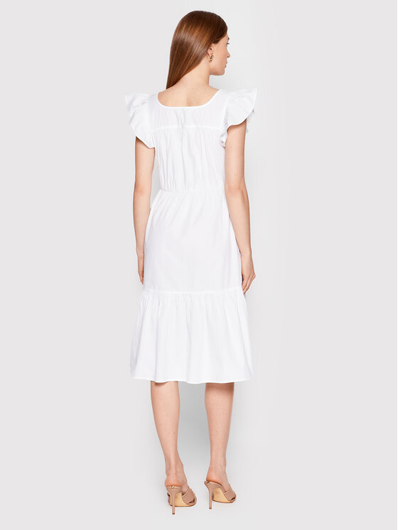 ONLY Sukienka codzienna Kirby 15261382 Biały Regular Fit zdjęcie nr 3