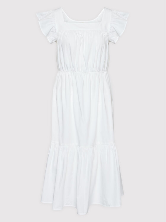ONLY Sukienka codzienna Kirby 15261382 Biały Regular Fit zdjęcie nr 5