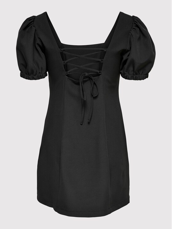 ONLY Sukienka koktajlowa Anni 15264115 Czarny Slim Fit zdjęcie nr 2