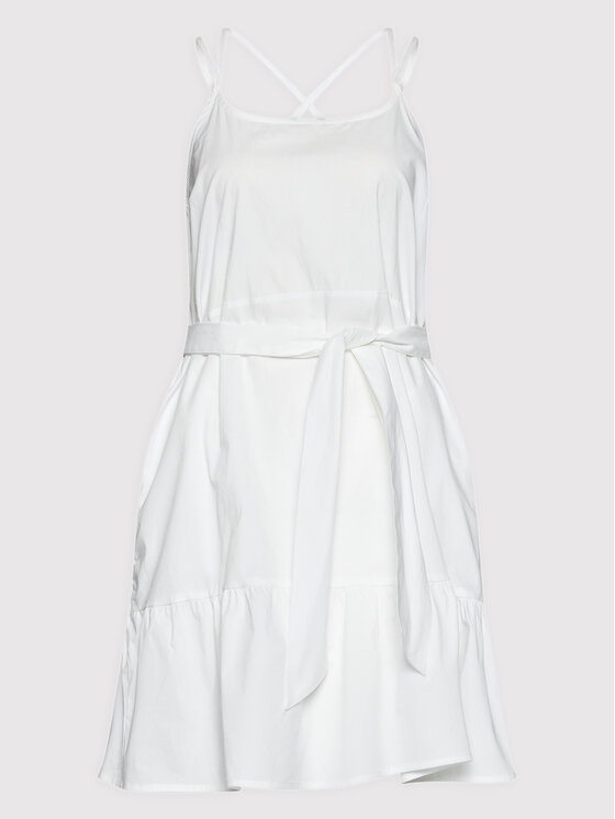 ONLY Sukienka letnia Charlot 15254274 Biały Regular Fit zdjęcie nr 5