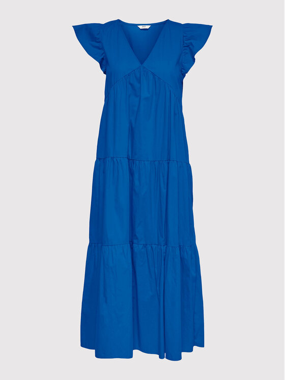 ONLY Sukienka letnia Lindsey 15256487 Niebieski Regular Fit zdjęcie nr 3