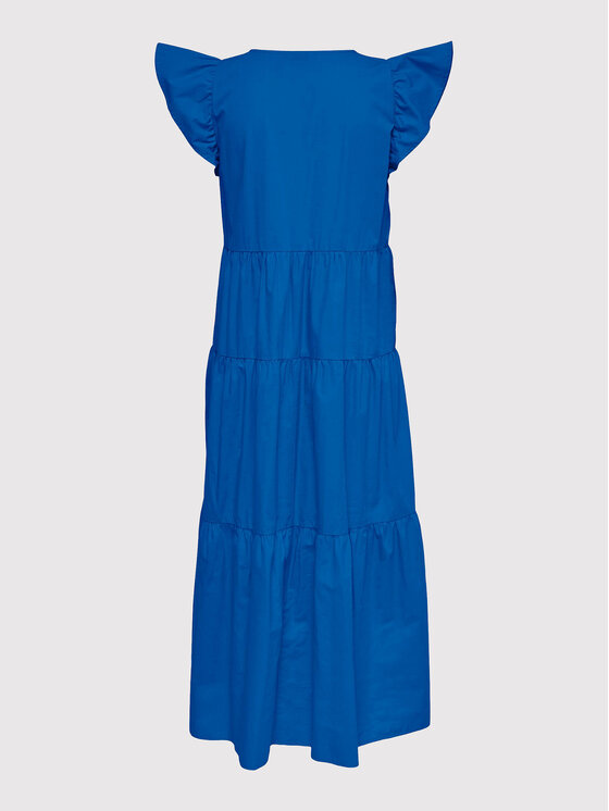 ONLY Sukienka letnia Lindsey 15256487 Niebieski Regular Fit zdjęcie nr 4