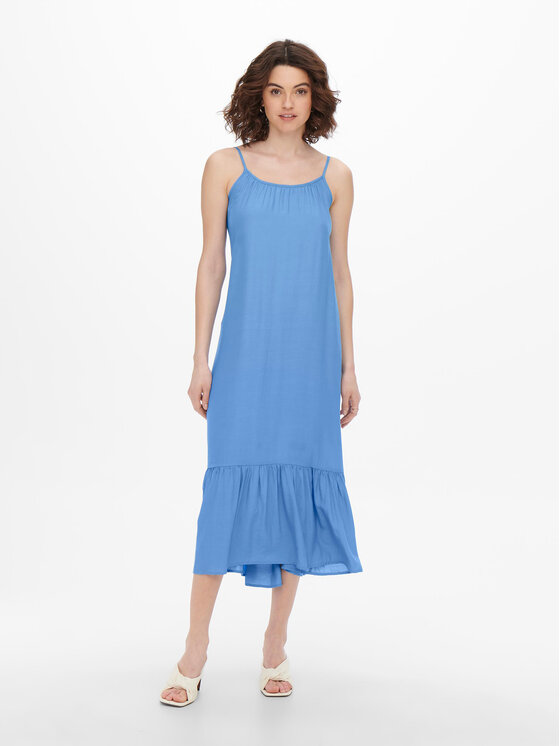 ONLY Sukienka letnia Missy 15260401 Niebieski Regular Fit zdjęcie nr 2