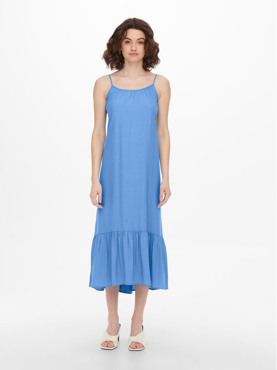 ONLY Sukienka letnia Missy 15260401 Niebieski Regular Fit