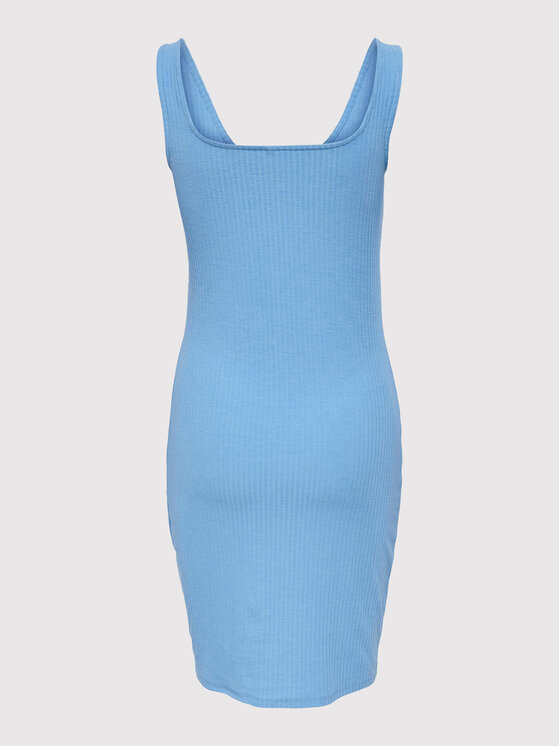 ONLY Sukienka letnia Nella 15230765 Niebieski Slim Fit zdjęcie nr 2