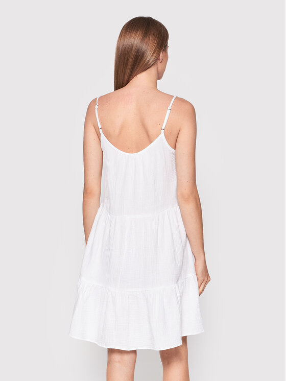 ONLY Sukienka letnia Thyra 15257656 Biały Relaxed Fit zdjęcie nr 3