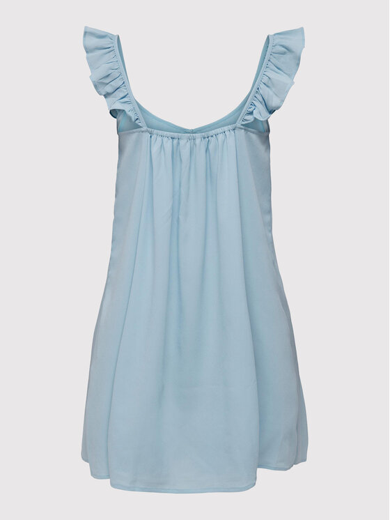 ONLY Sukienka letnia Zora 15250012 Niebieski Regular Fit zdjęcie nr 2