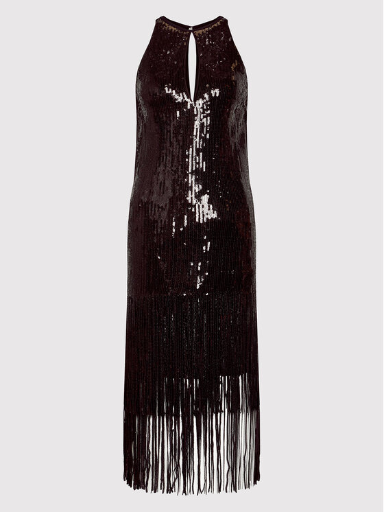 Pinko Sukienka koktajlowa Acerola 1N13JS A059 Czarny Regular Fit zdjęcie nr 5