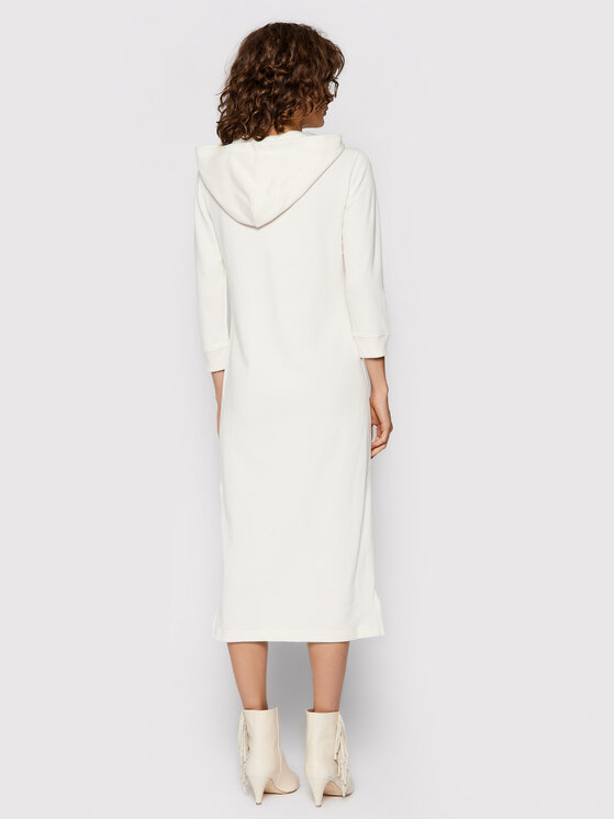 Polo Ralph Lauren Sukienka dzianinowa Lsl 211843243001 Biały Regular Fit zdjęcie nr 3