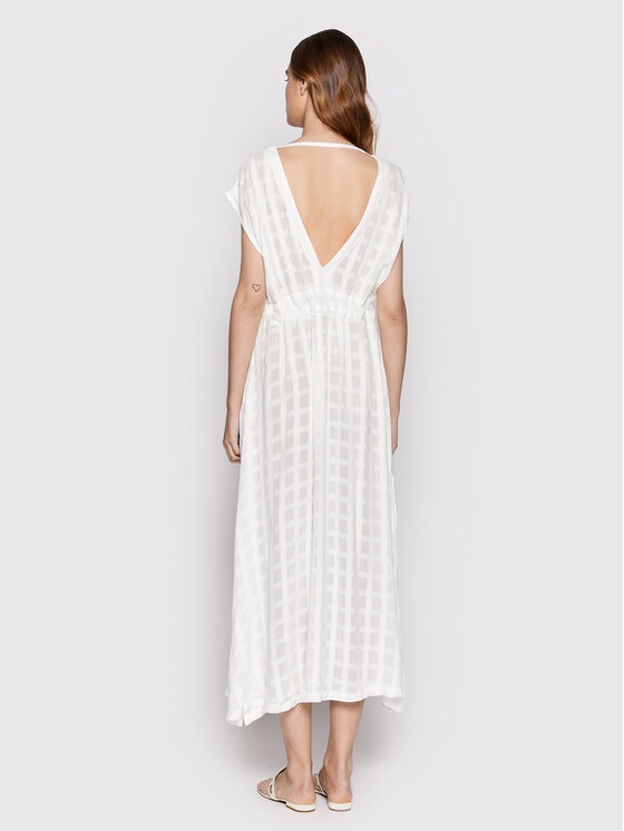 Polo Ralph Lauren Sukienka letnia 21007378 Biały Regular Fit zdjęcie nr 3
