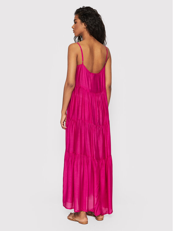 Polo Ralph Lauren Sukienka letnia 21265378 Różowy Relaxed Fit zdjęcie nr 3