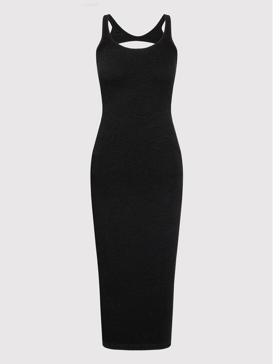 Remain Sukienka codzienna Elvirah RM483 Czarny Slim Fit zdjęcie nr 5