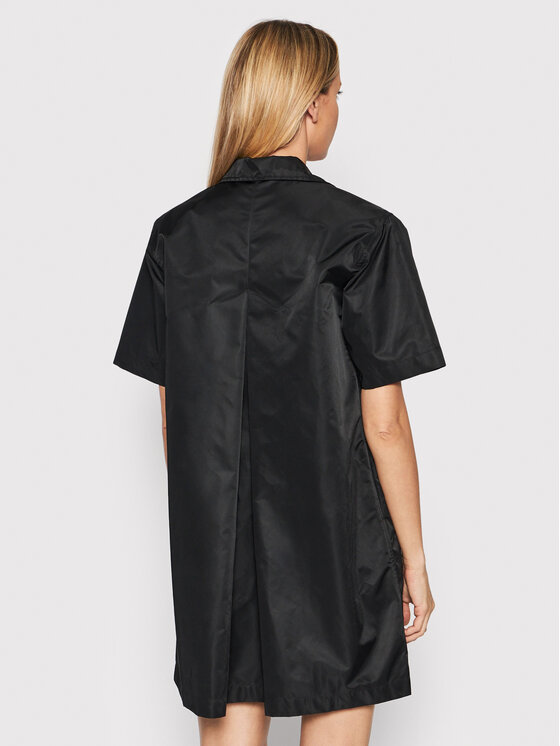 Remain Sukienka codzienna Storm RM1143 Czarny Loose Fit zdjęcie nr 3