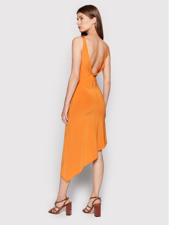 Remain Sukienka letnia Gosha RM1224 Pomarańczowy Regular Fit zdjęcie nr 3