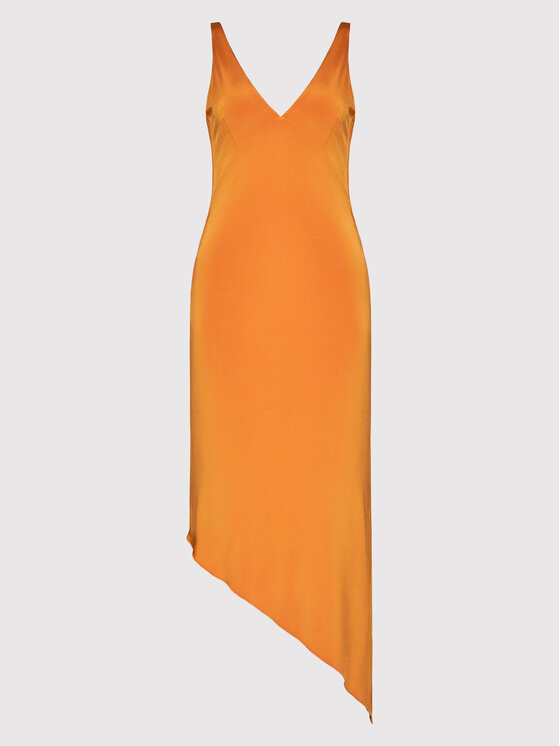 Remain Sukienka letnia Gosha RM1224 Pomarańczowy Regular Fit zdjęcie nr 5