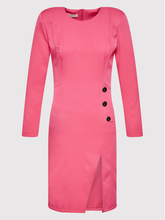 Rinascimento Sukienka codzienna CFC0018394002 Różowy Slim Fit zdjęcie nr 5