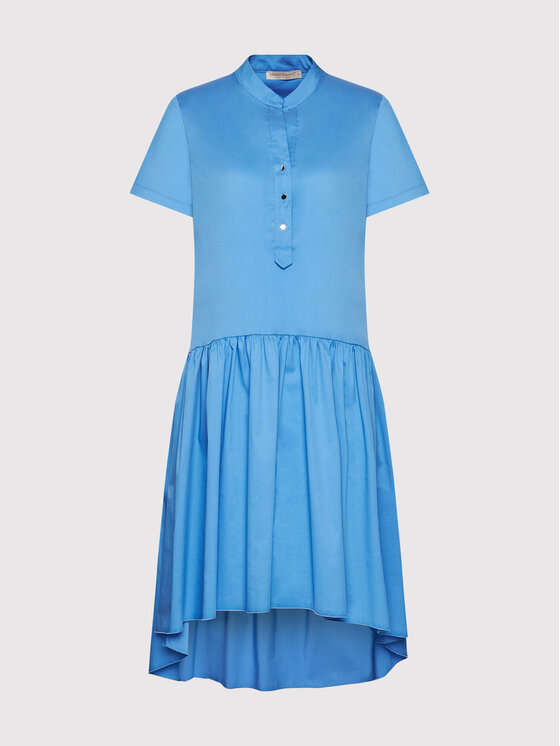 Rinascimento Sukienka codzienna CFC0103381003 Niebieski Regular Fit zdjęcie nr 5