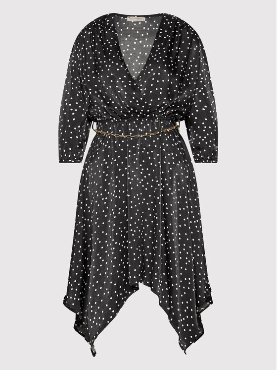 Rinascimento Sukienka codzienna CFC0104692003 Czarny Regular Fit zdjęcie nr 5
