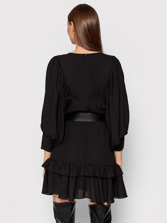 Rinascimento Sukienka codzienna CFC0105039003 Czarny Regular Fit zdjęcie nr 3