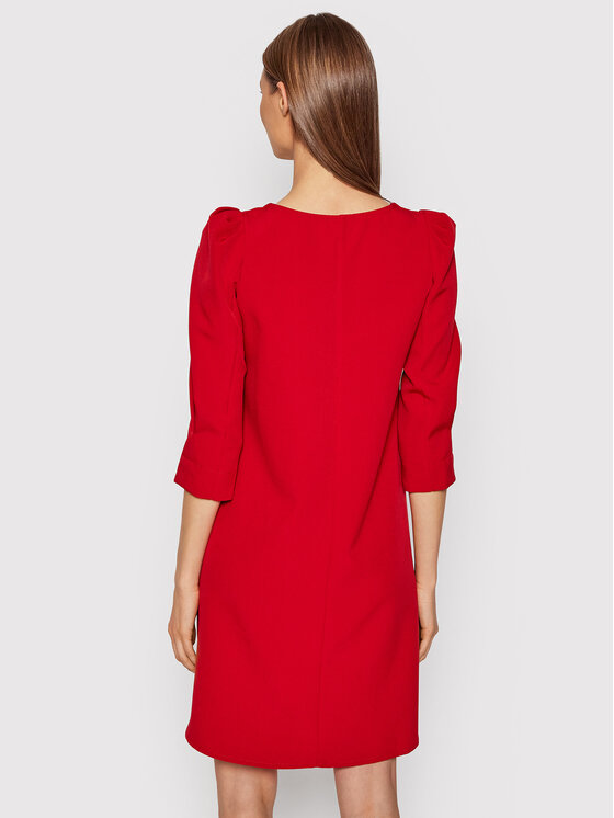 Rinascimento Sukienka codzienna CFC0106174003 Czerwony Regular Fit zdjęcie nr 3