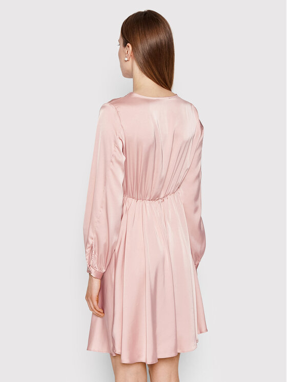 Rinascimento Sukienka codzienna CFC0107551003 Różowy Regular Fit zdjęcie nr 3