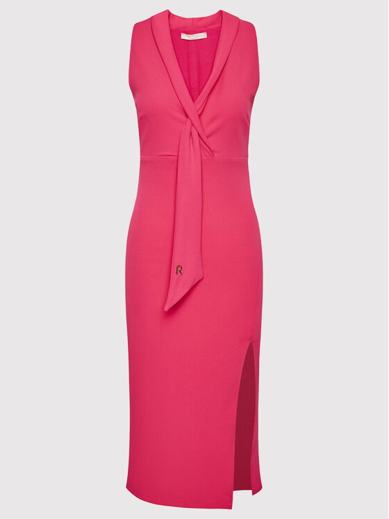 Rinascimento Sukienka koktajlowa CFC0018388002 Różowy Regular Fit zdjęcie nr 5