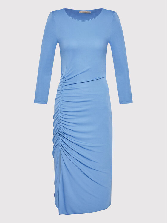 Rinascimento Sukienka koktajlowa CFC0018435002 Niebieski Regular Fit zdjęcie nr 5