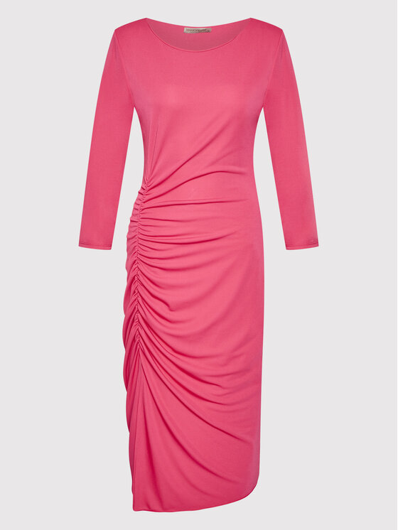 Rinascimento Sukienka koktajlowa CFC0018435002 Różowy Regular Fit zdjęcie nr 5