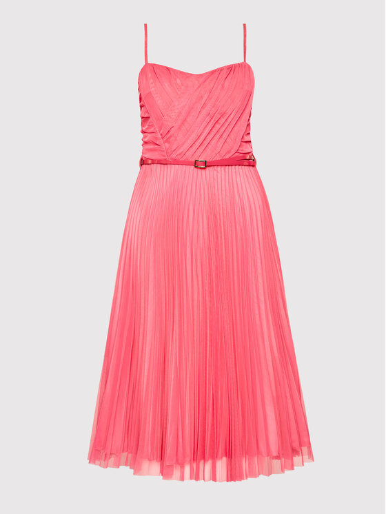Rinascimento Sukienka koktajlowa CFC0103673003 Różowy Regular Fit zdjęcie nr 5