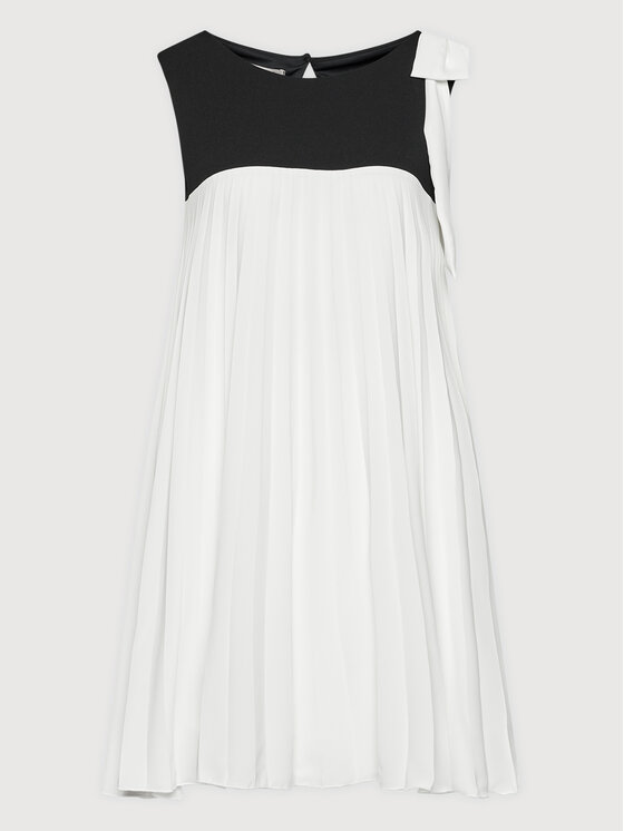 Rinascimento Sukienka koktajlowa CFC0105068003 Biały Regular Fit zdjęcie nr 5