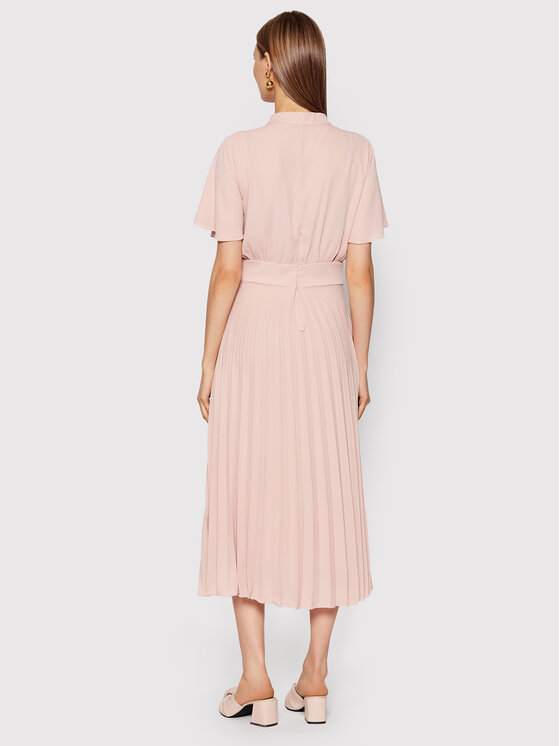 Rinascimento Sukienka koktajlowa CFC0106369003 Różowy Regular Fit zdjęcie nr 3